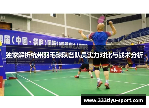 独家解析杭州羽毛球队各队员实力对比与战术分析